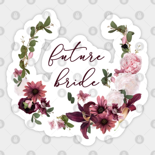 bride Sticker by stickersbycare